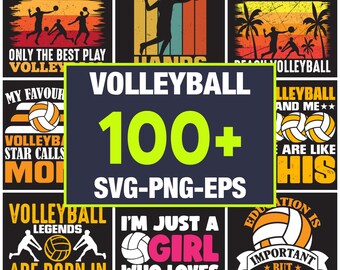 Immagini clipart di pallavolo in formato PNG, grafica per lo spirito di squadra (svg, eps, dxf)
