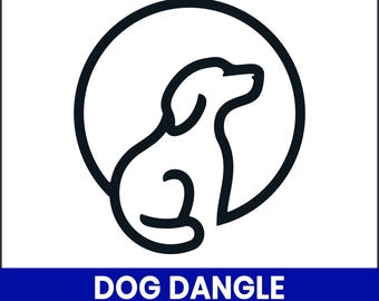 Dog Paw & Face Earring SVG, Laser Cut File (Digital Download)
