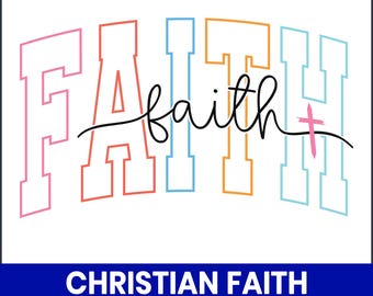 Christelijk geloof SVG, bijbelvers gesneden bestand (digitale download)
