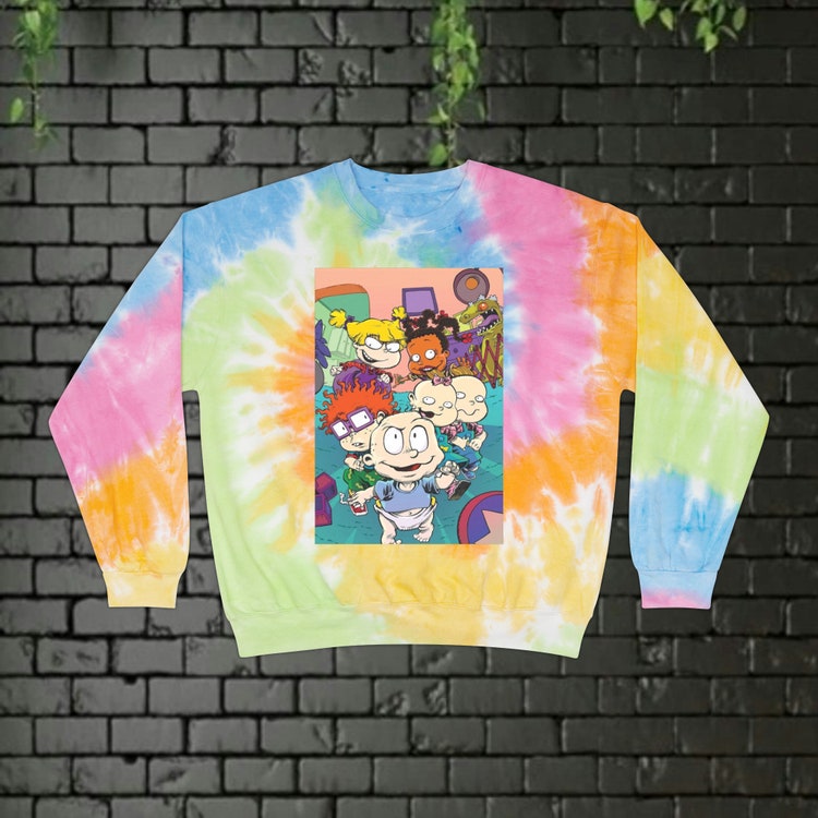 Felpa tie-dye unisex di Rugrats