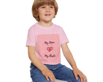 Mom's Bestie T-shirt pour tout-petit