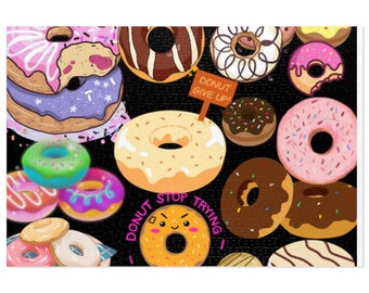 Puzzle Donuts (30, 110, 252, 500, 1 000 pièces)