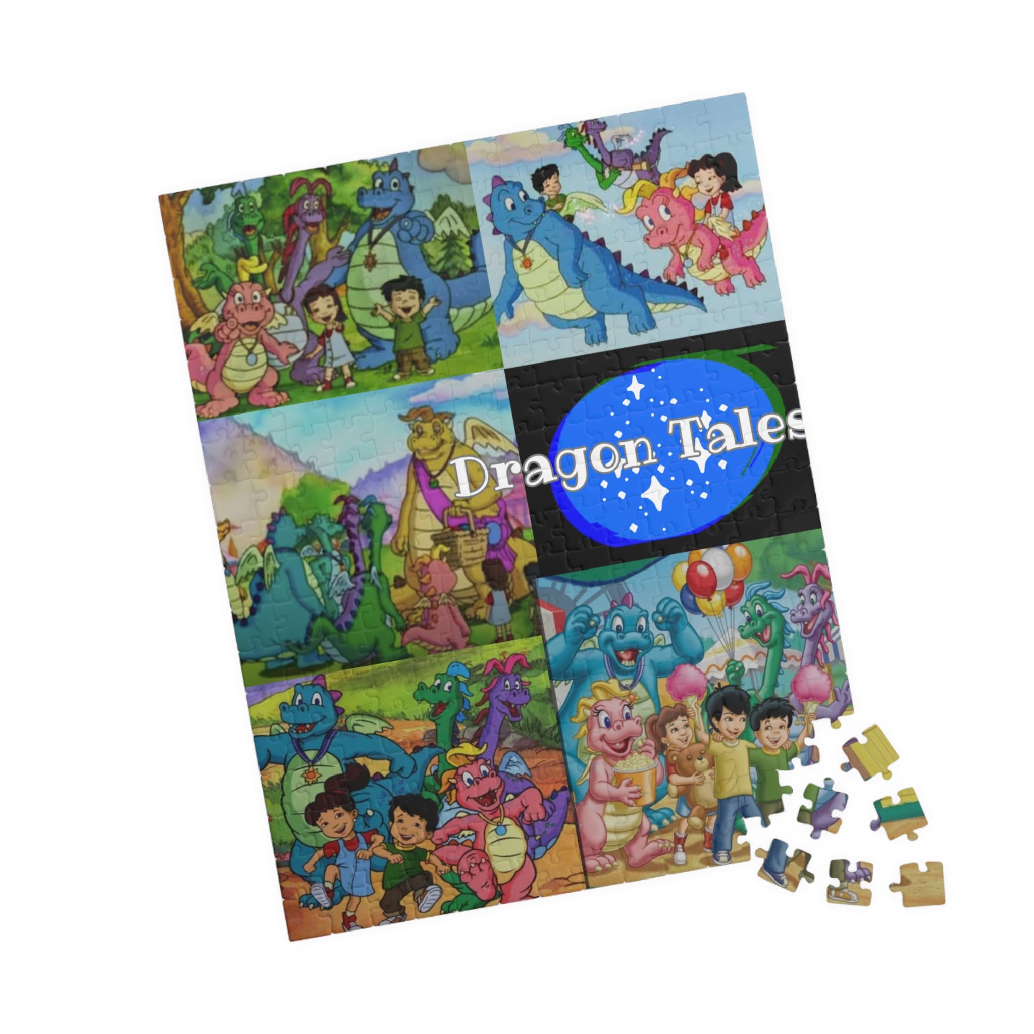 Dragon Tales Puzzle - Etsy