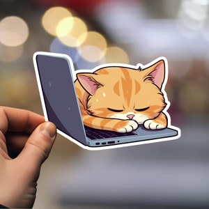 Sleepy Cat Digital Stickers Digital Planner Sticker Happy Sticker Pack  Goodnotes Sticker Goodnotes Planner 