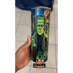 Frankenstein Inspired 20oz Tumbler Cup