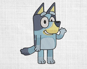 Blue dog happy embroidery designs, Blue dog happy embroidery pattern, Blue dog happy machine embroidery designs, Blue dog happy embroidery