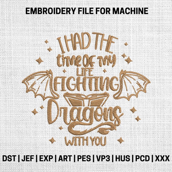 Dragon embroidery designs, Dragon Fly embroidery pattern, Bookish machine embroidery designs, Fantembroidery files trendy, Book lover gift