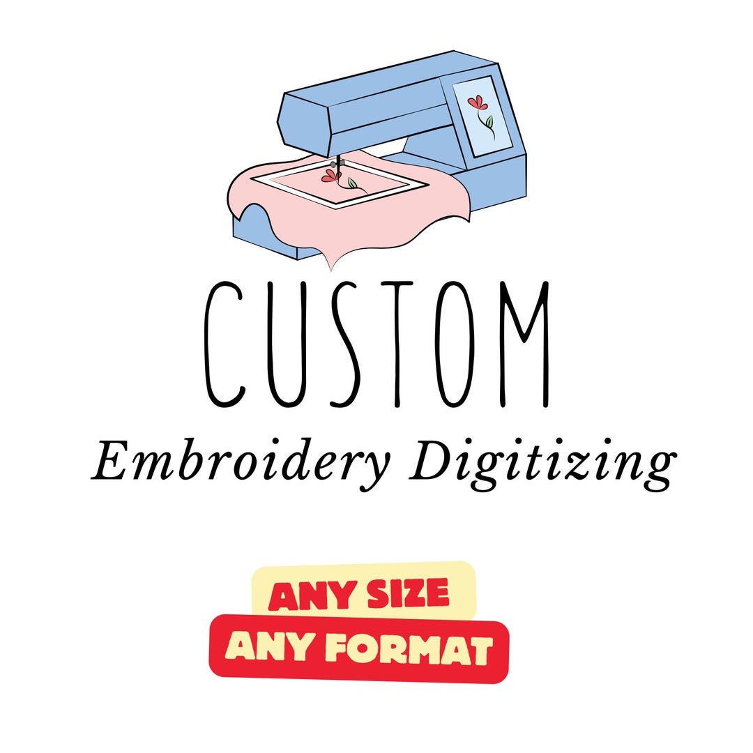 Custom Embroidery Designs, Custom Embroidery Pattern, Custom Machine