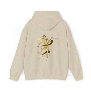 Starry Fairy Unisex Heavy Blend ™ Kapuzen-Sweatshirt - Mystische Kunstbilder und magischer Komfort