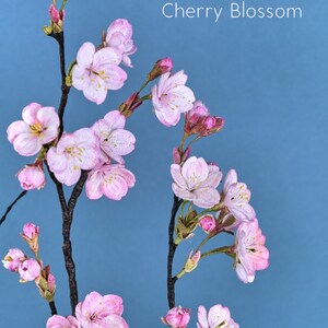Sakura Crochet Pattern - Crochet Flower Pattern for a Cherry Blossom Flower