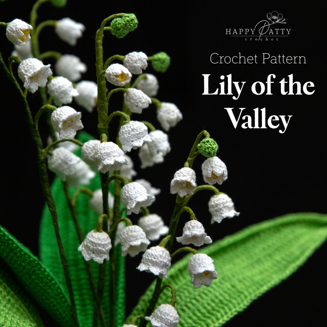 30 Lily of the Valley Crochet Patterns for Elegant Flowers, Gifts, and Home Decor 11 Delicate Spring Lily of the Valley Flower Pattern