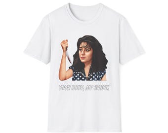 Lorena Bobbitt Unisex T-Shirt, My Body My Choice, 4B Movement Pro Choice Tee Shirt