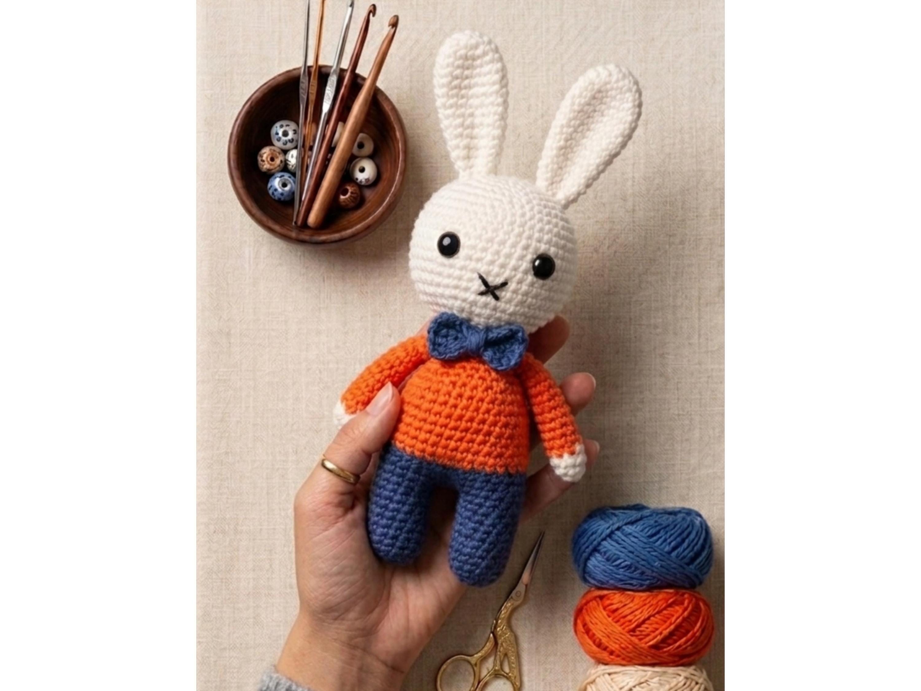 Miffy Crochet Doll PDF Pattern
