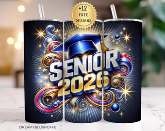 Adesivo para Copo Térmico Formando 2026, 590ml, Estilo Fino, Design por Sublimação, Lembrança da Formatura