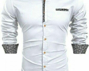 cotton fabric long sleve shirt.