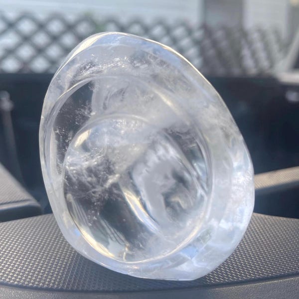 Himalayan Quartz Starseed Master carved by Vikas Meena Designed by Feldsparfolk