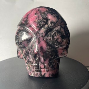 Rhodonite Starbeing Master Carved by Leandro De Souza