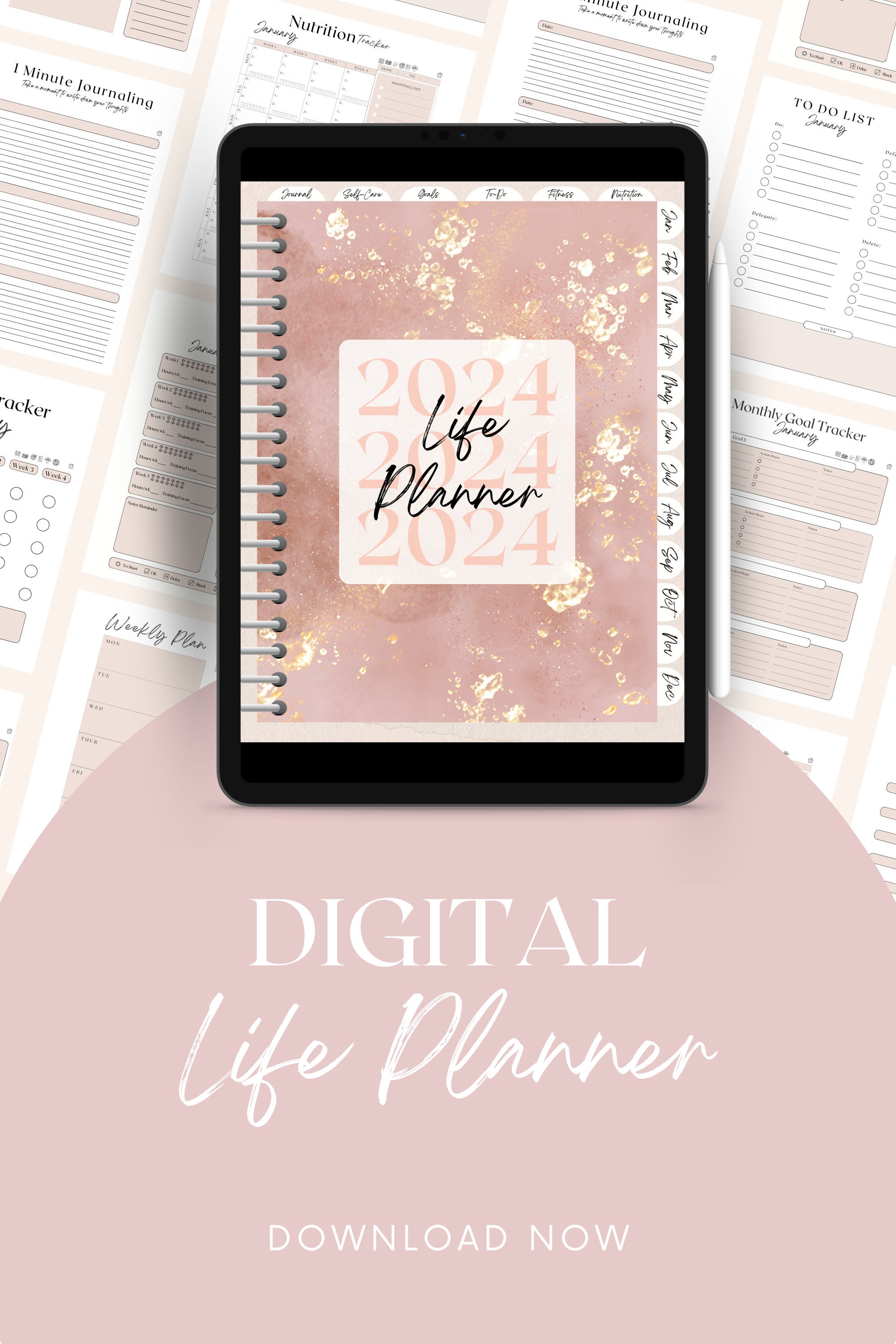 Digital Life Planner - Etsy