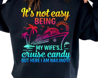 Matching Couples Cruise Men Candy Husband and Wife Cruise Shirt, Candy Unisex Matching Shirt