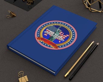 USA 250th Anniversary Hardcover Journal: Patriotic Gift
