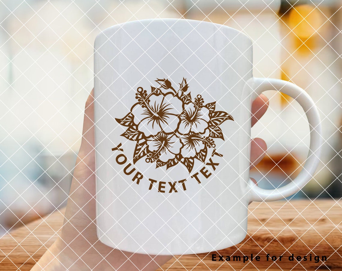 Tropical Flowers SVG, Hibiscus Flower Svg, Hawaiian Flower Svg ...
