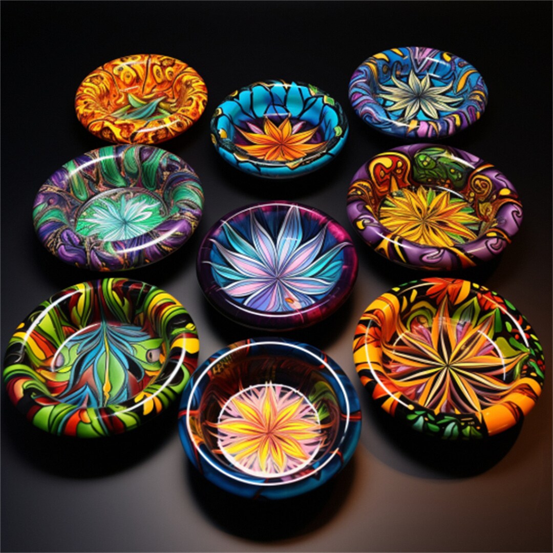 Custom Colored Ashtrays Elevate Your Smoking Experience With Etsy