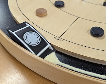 Crokinole Powder Pan - 3D Printed Gliss Powder Dustpan - Ditch Maintenance Board Accessory