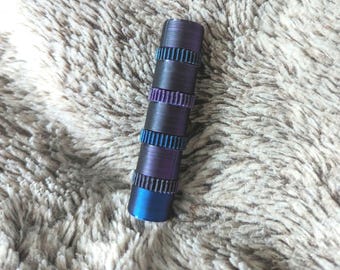 Stacked Spinny Gear Bar Fidget Toy Customizable Multicolor