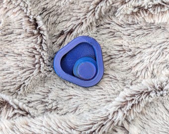 Popper Stopper Triple Magnet Slider Fidget Toy Customizable Multicolor