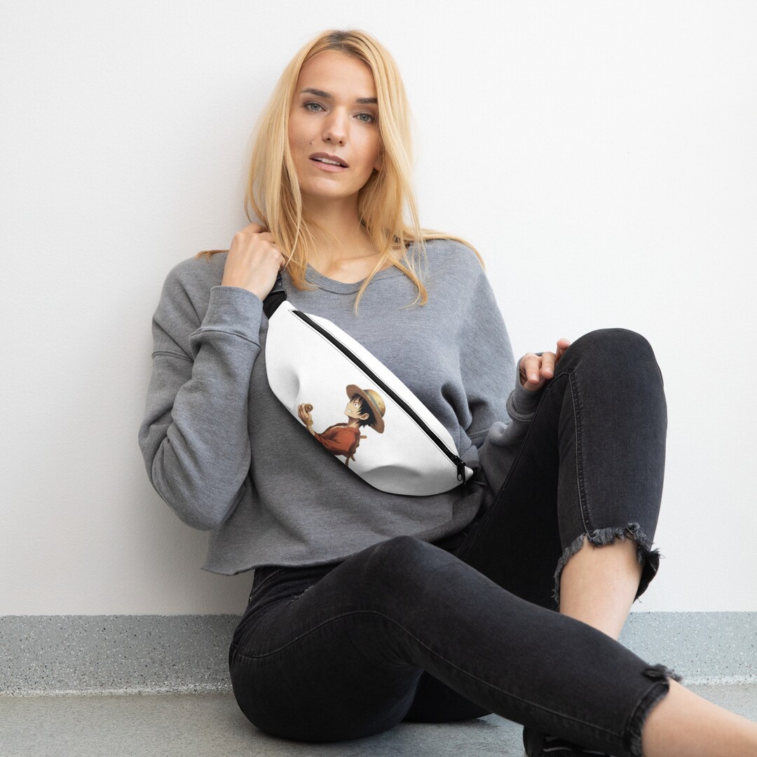 One Piece Anime Fanny Pack Anime One Piece Bum Bag Luffy Etsy