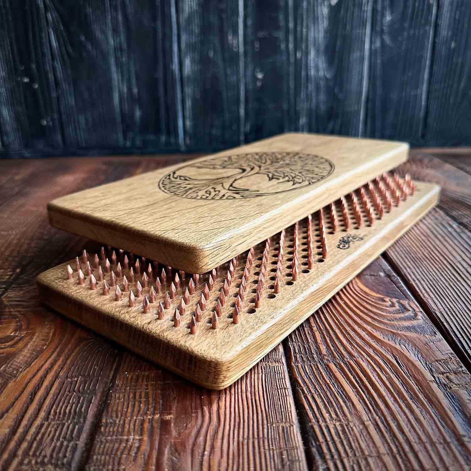 Planche à Clous Sadhu Board Dynamic - Débutant - 10 Mm/0,4" - Couleur Olive - Fabriqué Ukraine