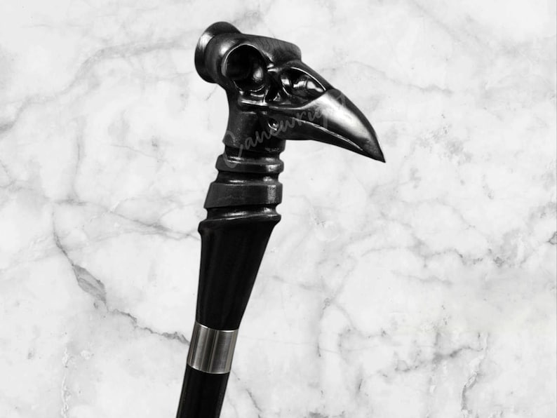 - Raven Head Walking Stick  
- Black Walking Cane  
- Gothic Walking Cane  
- Steampunk Walking Stick  
- Handmade Wooden Cane  
- Victorian Walking Stick  
- Collectible Walking Cane  
- Unique Walking Stick  
- Carved Wooden Cane  
- Antique Style Cane  
- Raven Handle Cane  
- Luxury Walking Stick  
- Personalized Walking Cane  
- Fantasy Walking Stick  
- Elegant Wooden Cane  
- Stylish Walking Stick  
- Mythical Bird Cane  
- Walking Stick for Men  
- Cosplay Walking Cane