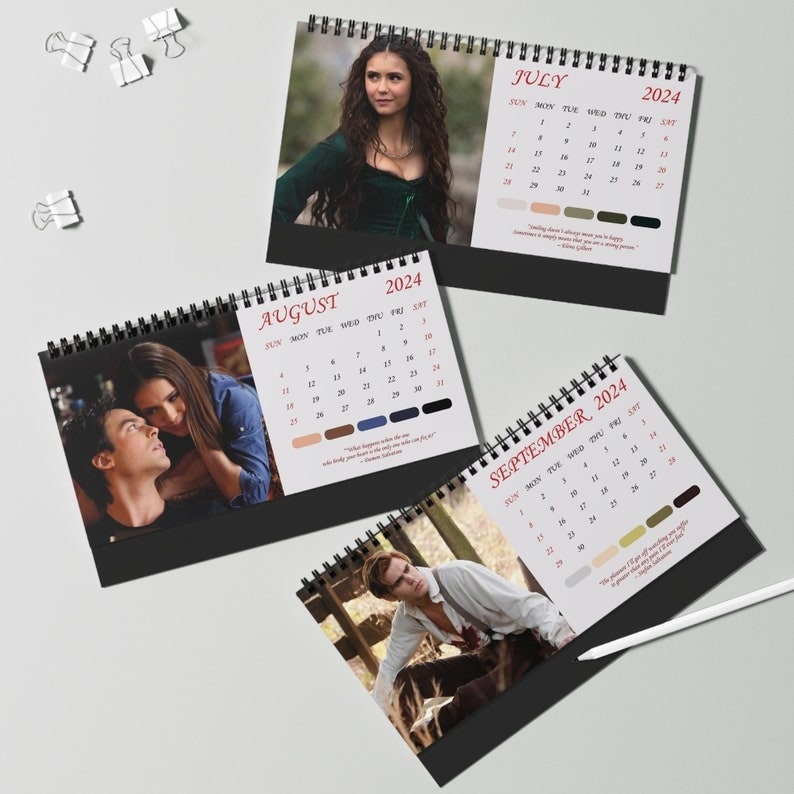 2025 Vampire Diaries Desk Calendar, 2025 Desk Calendar sold by Walrus