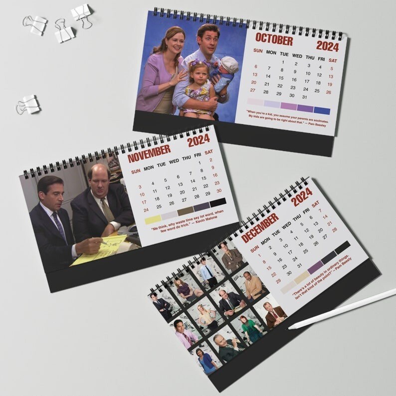 2024 The Office Desk Calendar, 2024 Desk Calendar sold by Locust SKU