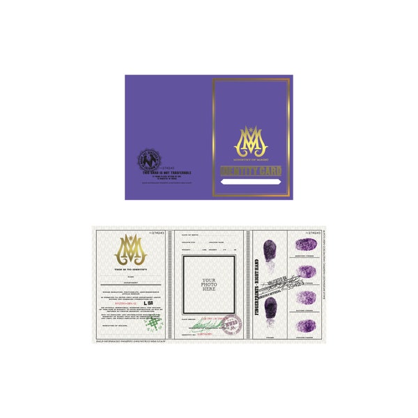 Ministry of Magic Id Card - Etsy