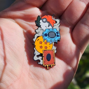 Anime metal pin pokemon,digimon,dragonball,yugioh