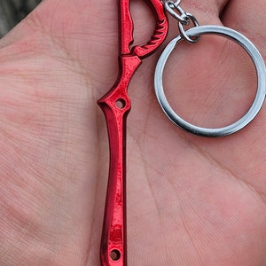 Kill la kill scissor sword metal keychain