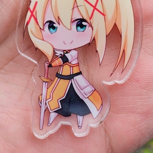 Konosuba drakness acrylic keychain