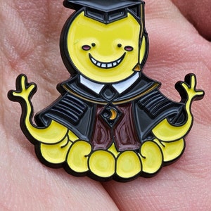 Korosensei assassination classroom metal pin