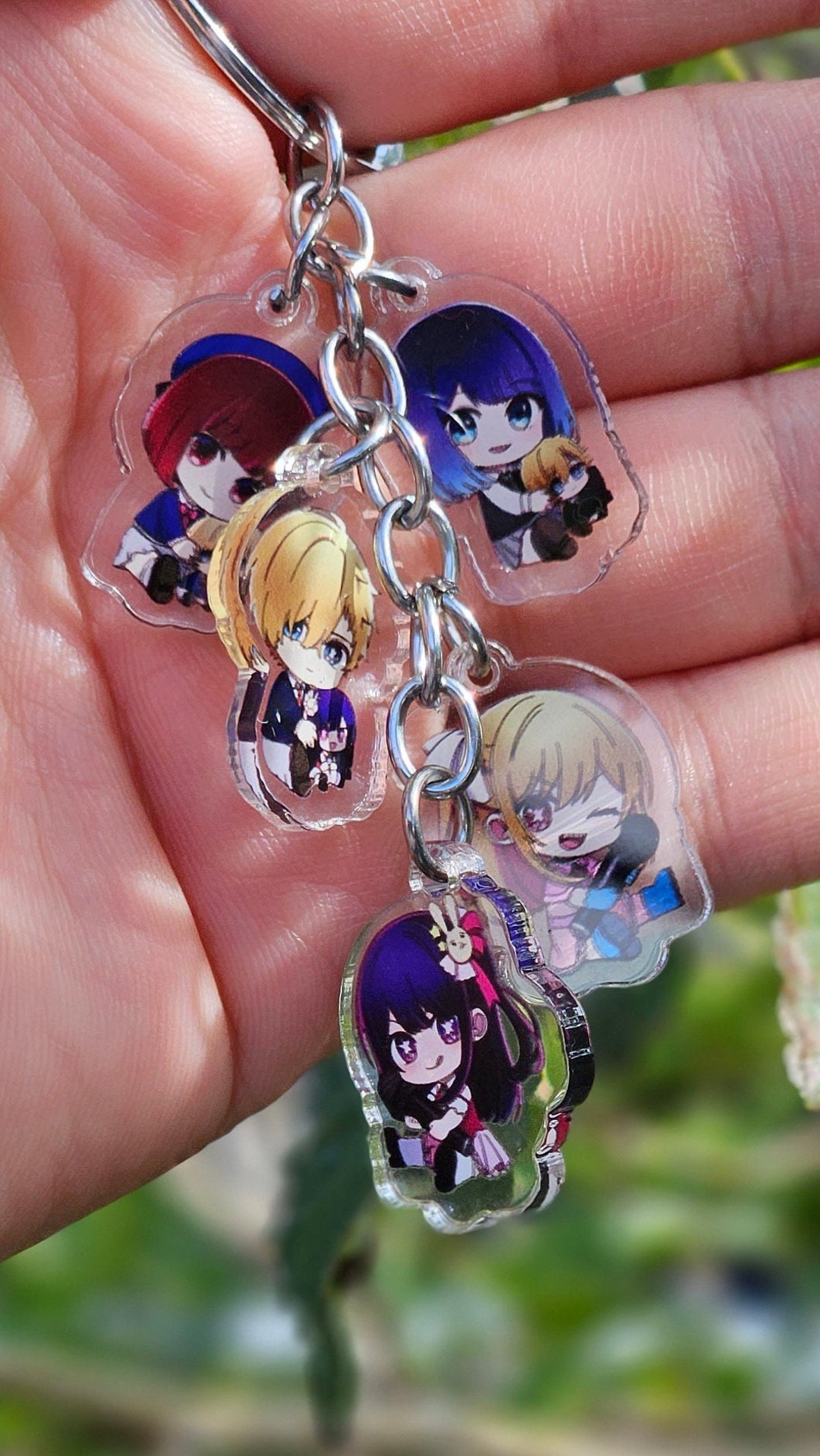 Oshi No Ko Acrylic Charms Keychain Etsy