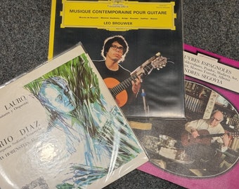 1650 Vintage Classical Guitar, Lute & Flamenco LP's.