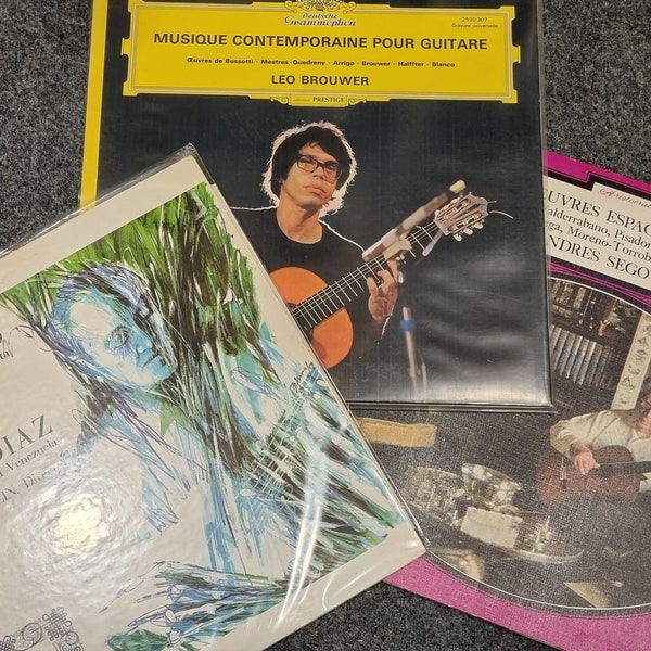 1650 Vintage Classical Guitar, Lute & Flamenco LP's.