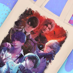 Love and Deepspace TOTE BAG | Sylus , Caleb , Zayne , Rafayel , Xavier , Gift for Gamer