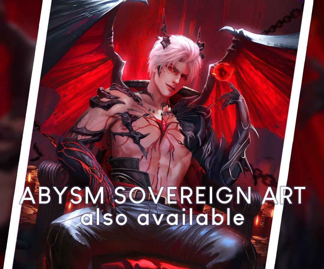 ZAYNE CHIBI Love and Deepspace Art Print Poster, Gift for Gamer - Etsy