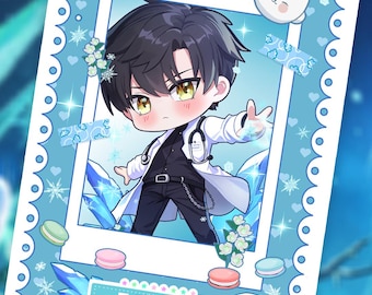 ZAYNE CHIBI Love and Deepspace Art Print Poster, Gift for Gamer - Etsy