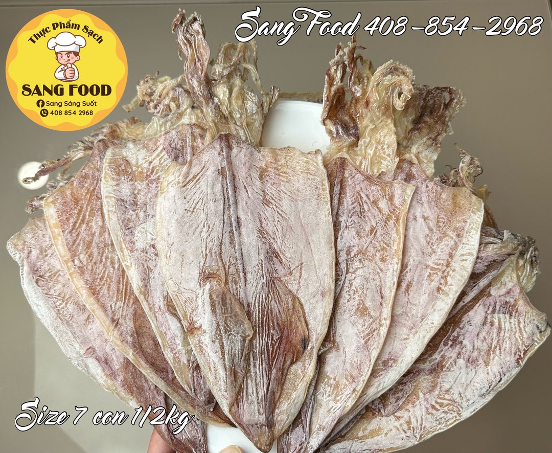 Big Size Natural Dried Seafood Dried Squidvietnamese Speical Food Kho