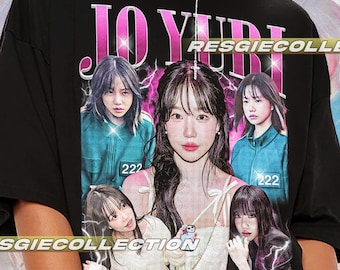 Jo Yuri Tshirt, chemise unisexe vintage limitée - Fans de Kpop, t-shirt graphique rétro, cadeau pour mélomane, haut décontracté, tendance
