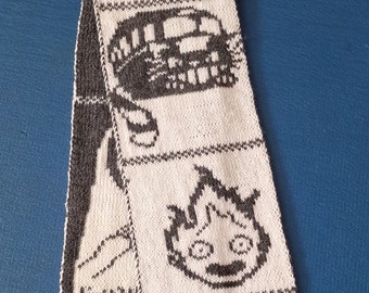 Écharpe tricotée à motifs de Hayao Miyazaki - Chihiro, Totoro and Co.
