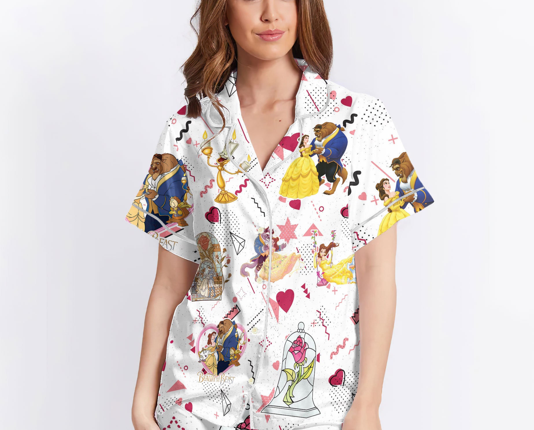 Beauty and the beast pyjamas 2025 adults