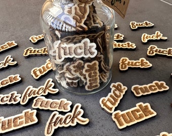 Fucks to give im Glas